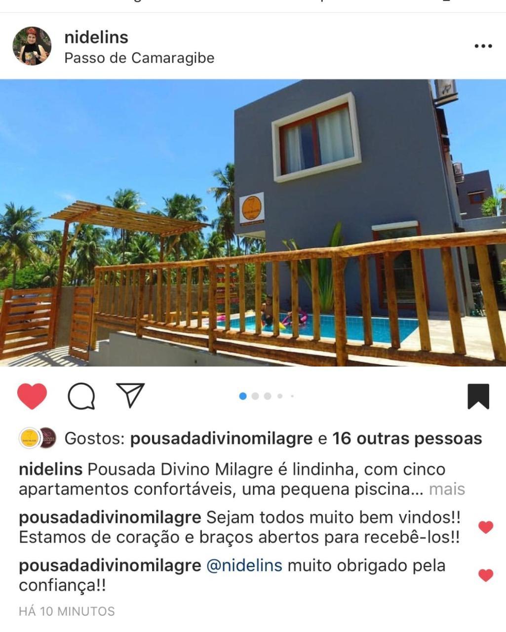 Pousada Divino Milagre Passo de Camarajibe Екстер'єр фото